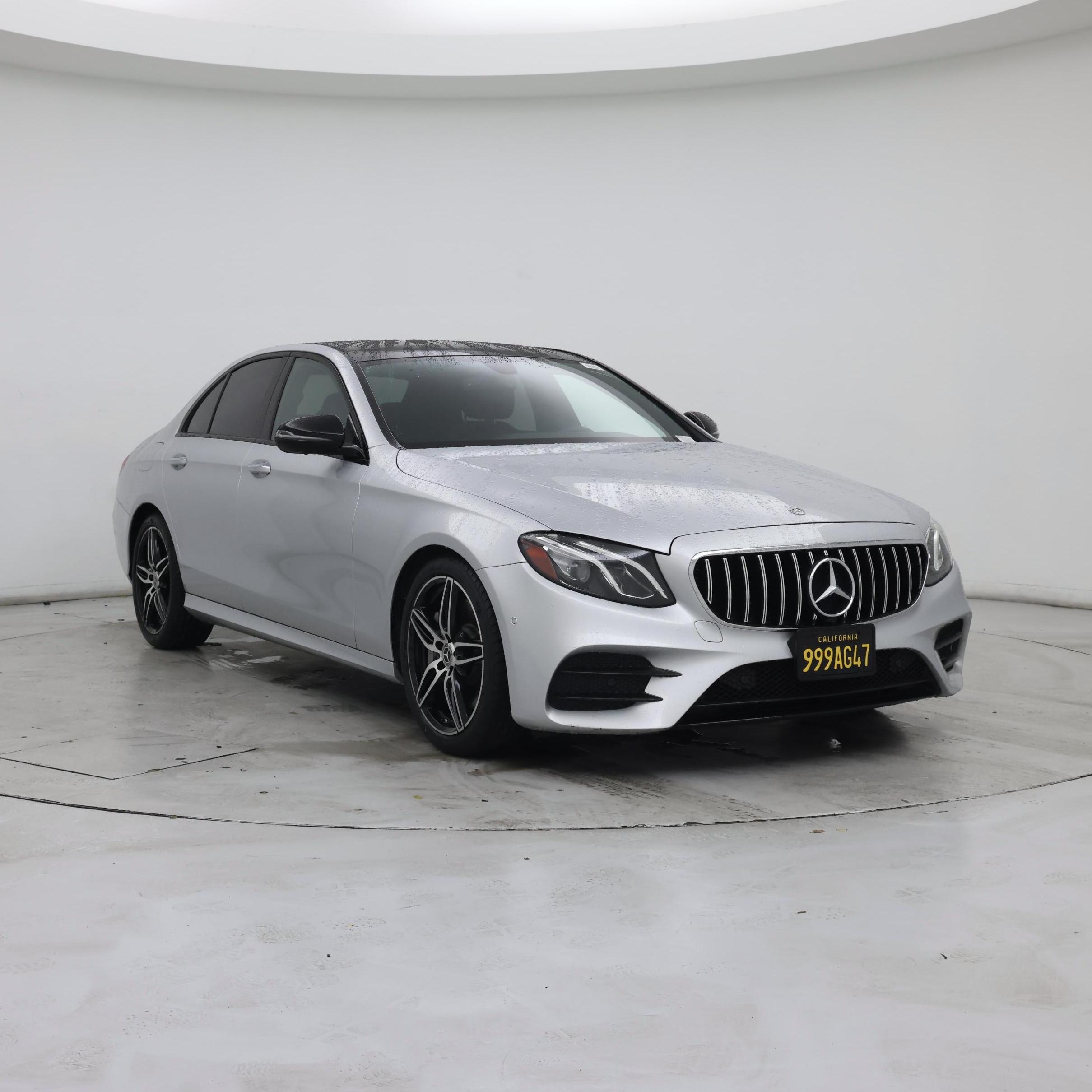 Silver 2020 Mercedes-Benz E-Class Sedan Rear-Wheel Drive Automatic