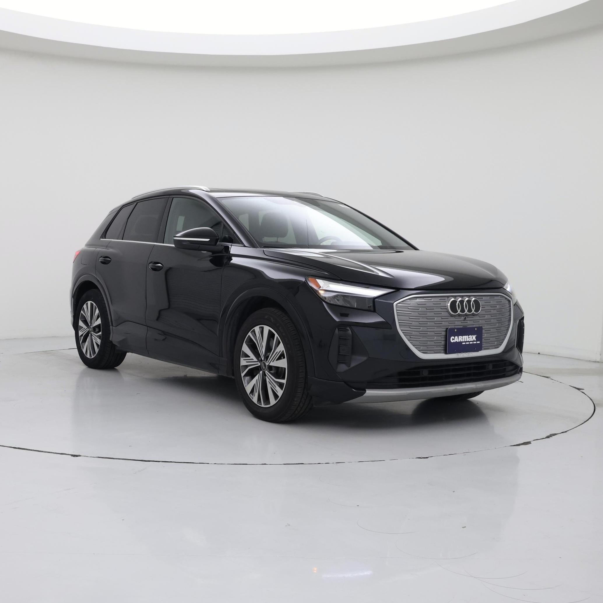Black 2023 Audi Q4 e-tron SUV / Crossover Rear-Wheel Drive Automatic