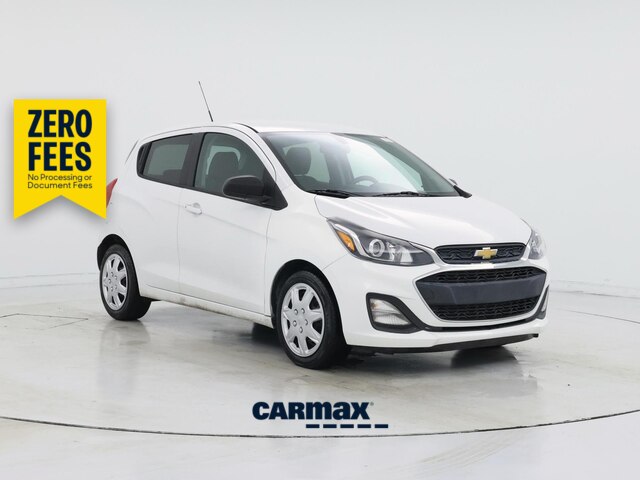 White 2020 Chevrolet Spark Hatchback Front-Wheel Drive Automatic