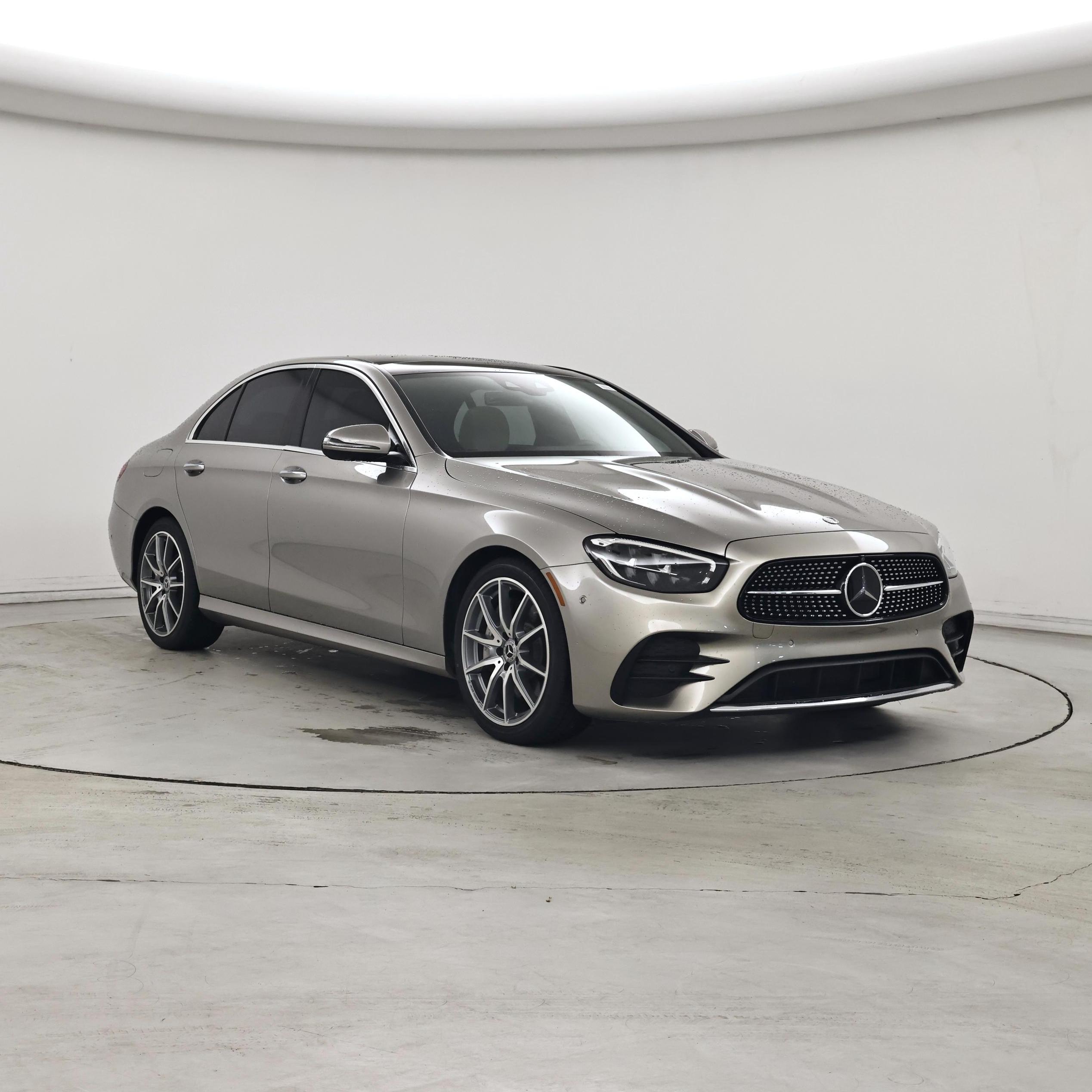Silver 2022 Mercedes-Benz E-Class Sedan Rear-Wheel Drive Automatic