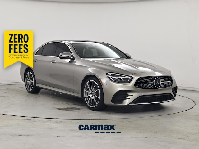 Silver 2022 Mercedes-Benz E-Class Sedan Rear-Wheel Drive Automatic