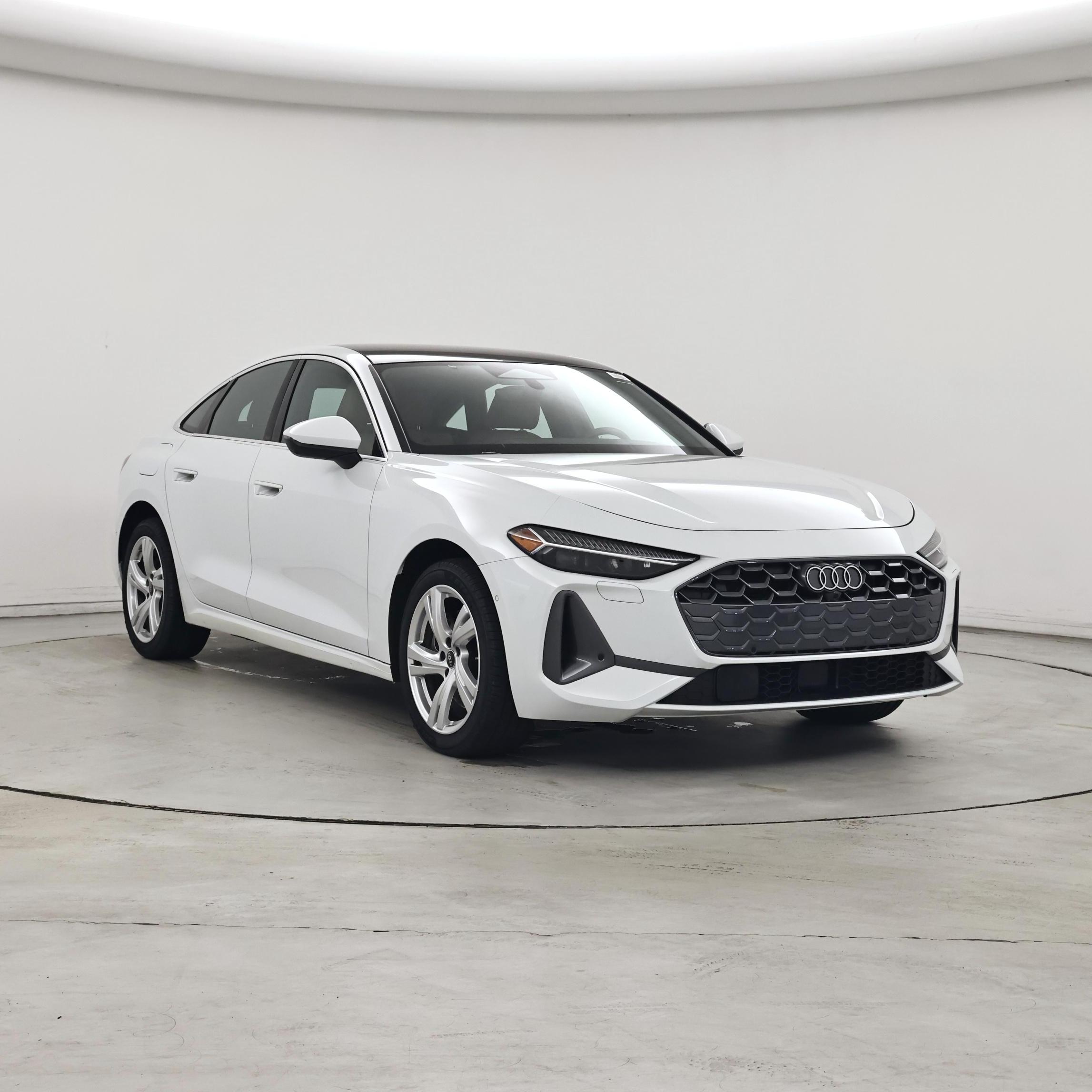 White 2025 Audi A5 Sedan All-Wheel Drive Automatic