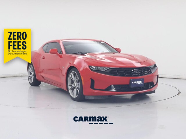 Red 2021 Chevrolet Camaro Coupe Rear-Wheel Drive Automatic