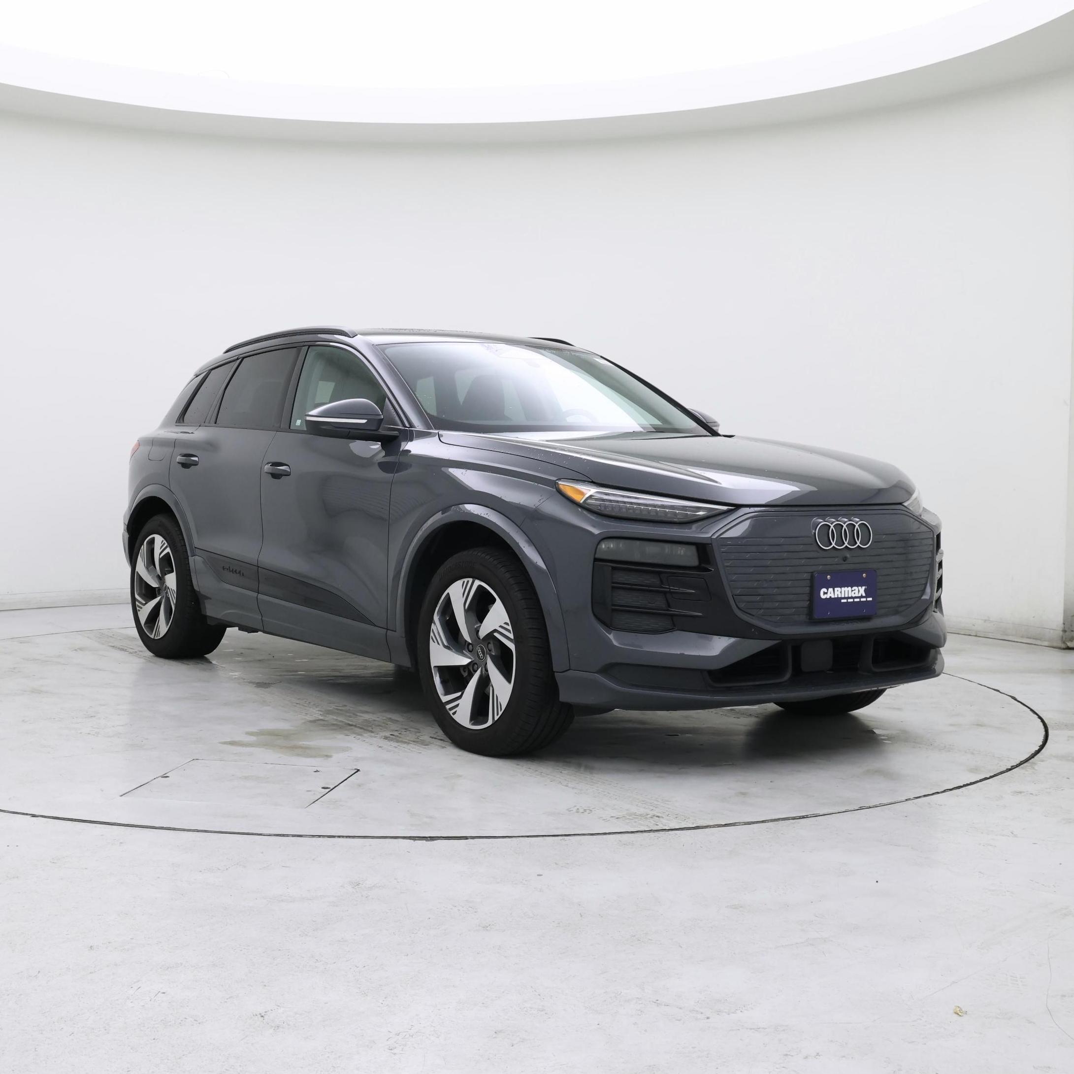 Gray 2025 Audi Q6 e-tron SUV / Crossover All-Wheel Drive Automatic