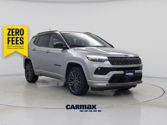 Silver 2022 Jeep Compass SUV / Crossover Four-Wheel Drive Automatic