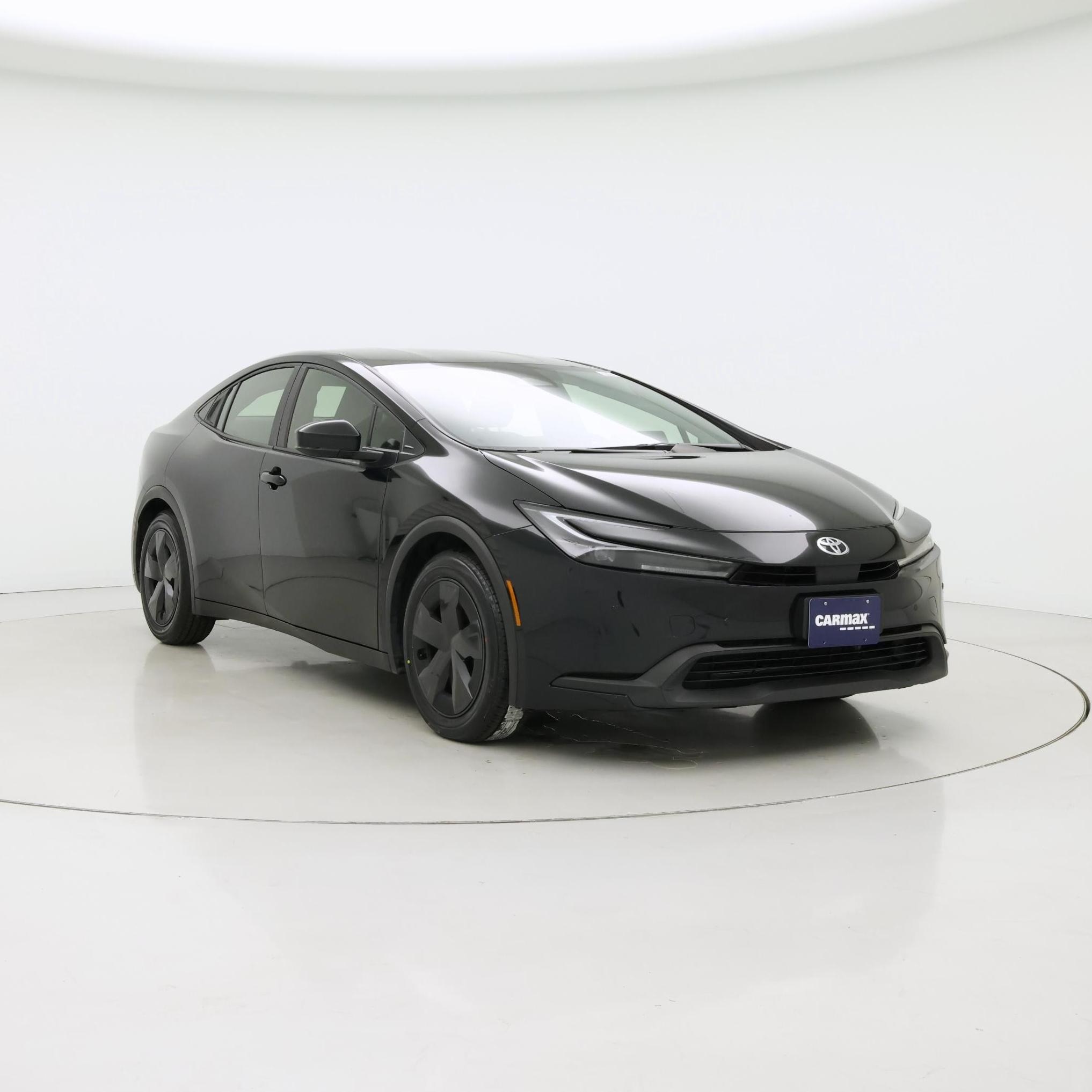 Black 2025 Toyota Prius Hatchback Front-Wheel Drive Automatic