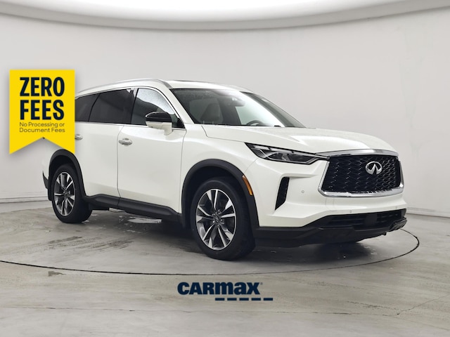 White 2023 INFINITI QX60 SUV / Crossover All-Wheel Drive Automatic