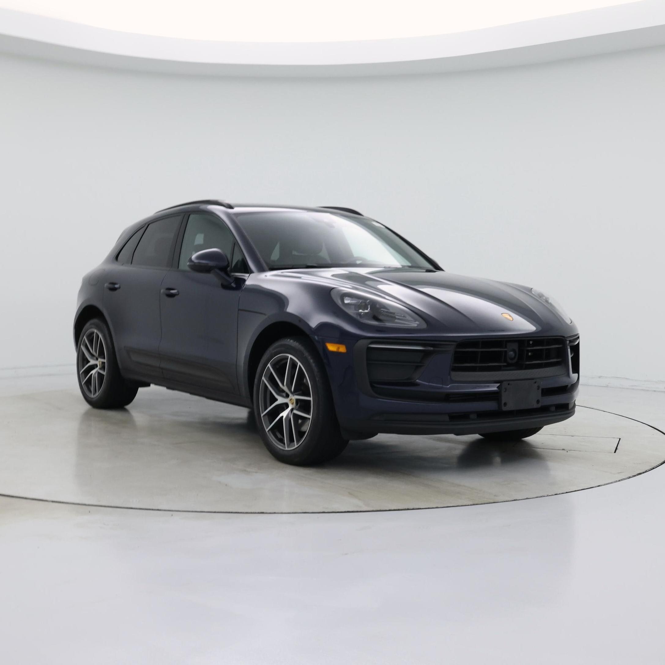 Blue 2023 Porsche Macan SUV / Crossover All-Wheel Drive Automatic