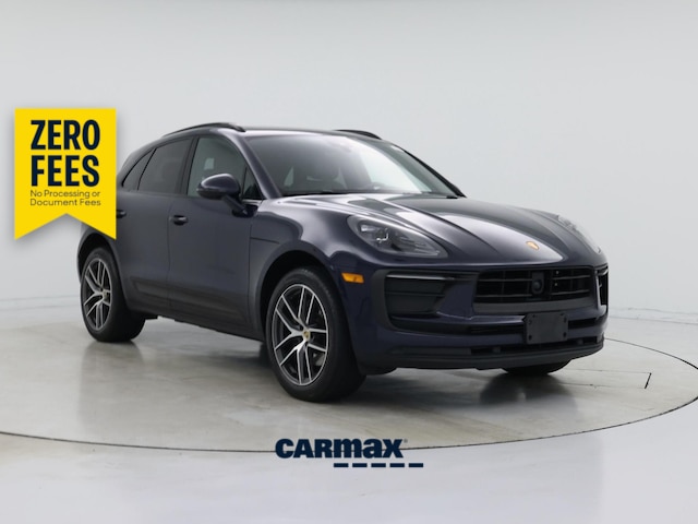 Blue 2023 Porsche Macan SUV / Crossover All-Wheel Drive Automatic