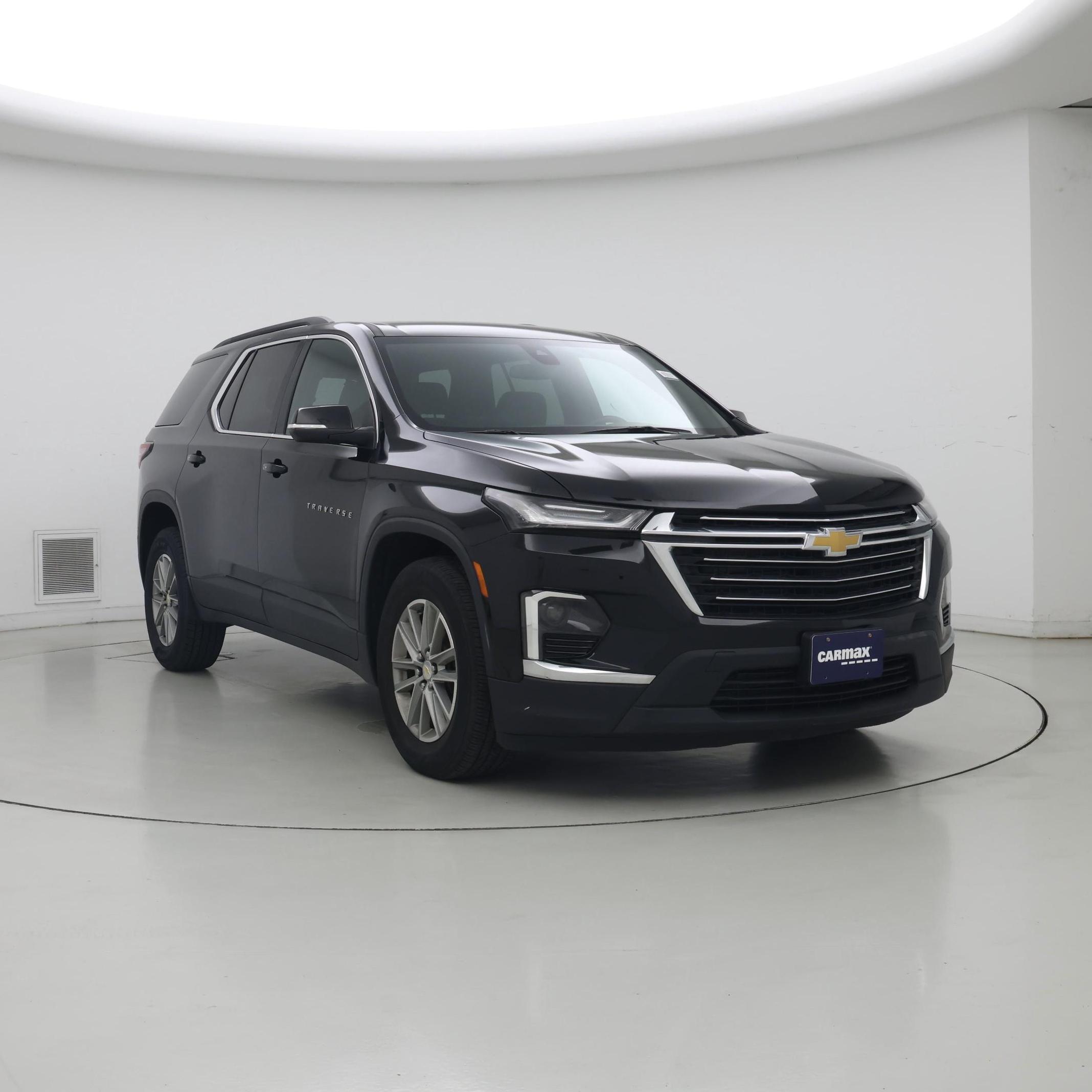 Black 2023 Chevrolet Traverse SUV / Crossover Four-Wheel Drive Automatic