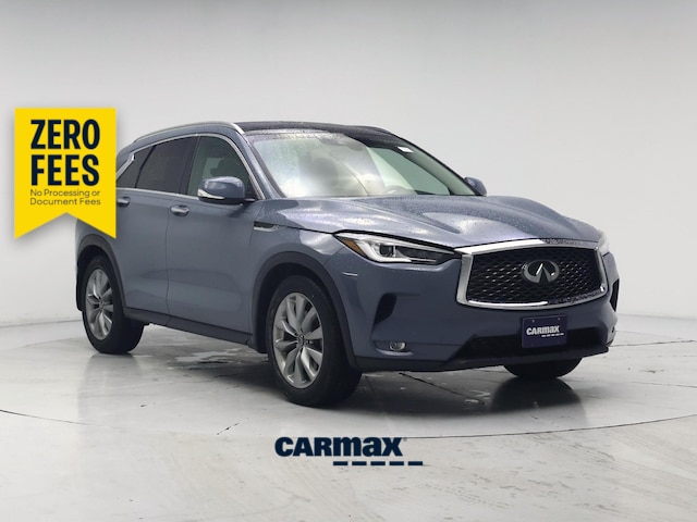 Gray 2022 INFINITI QX50 SUV / Crossover All-Wheel Drive Automatic