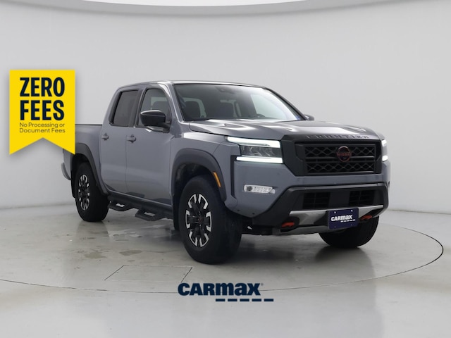 Gray 2023 Nissan Frontier Pickup Truck Four-Wheel Drive Automatic