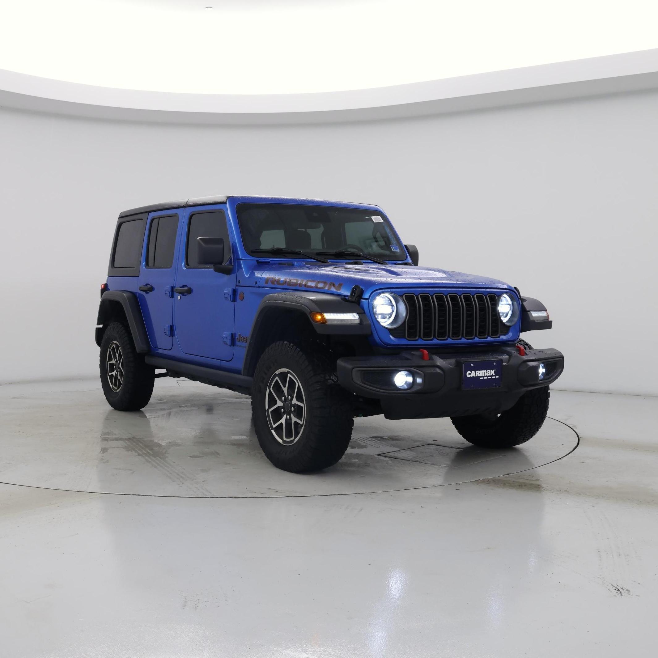 Blue 2025 Jeep Wrangler SUV / Crossover Four-Wheel Drive Automatic