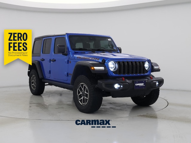 Blue 2025 Jeep Wrangler SUV / Crossover Four-Wheel Drive Automatic
