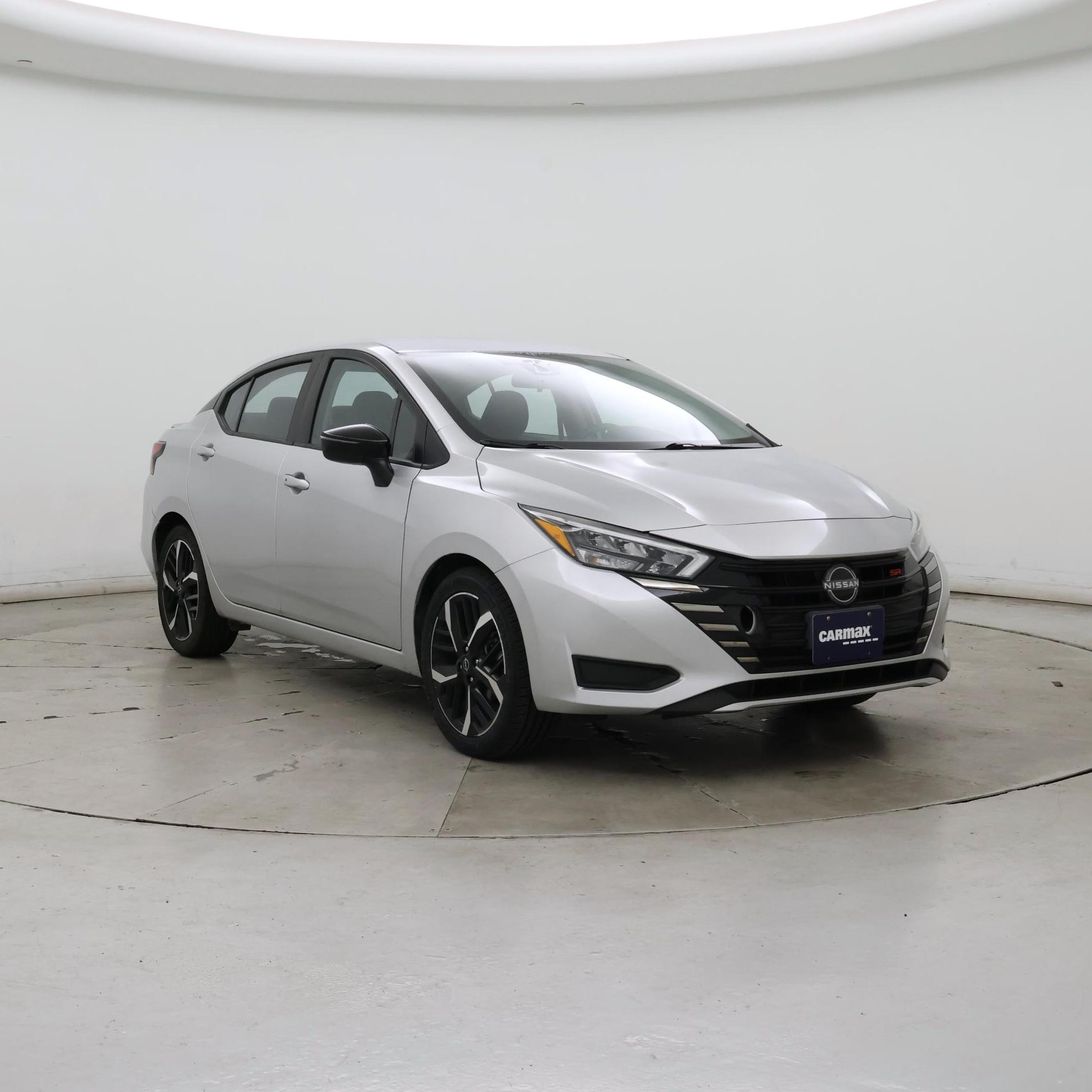 Silver 2024 Nissan Versa Sedan Front-Wheel Drive Automatic