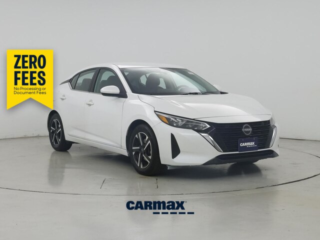 White 2024 Nissan Sentra Sedan Front-Wheel Drive Automatic