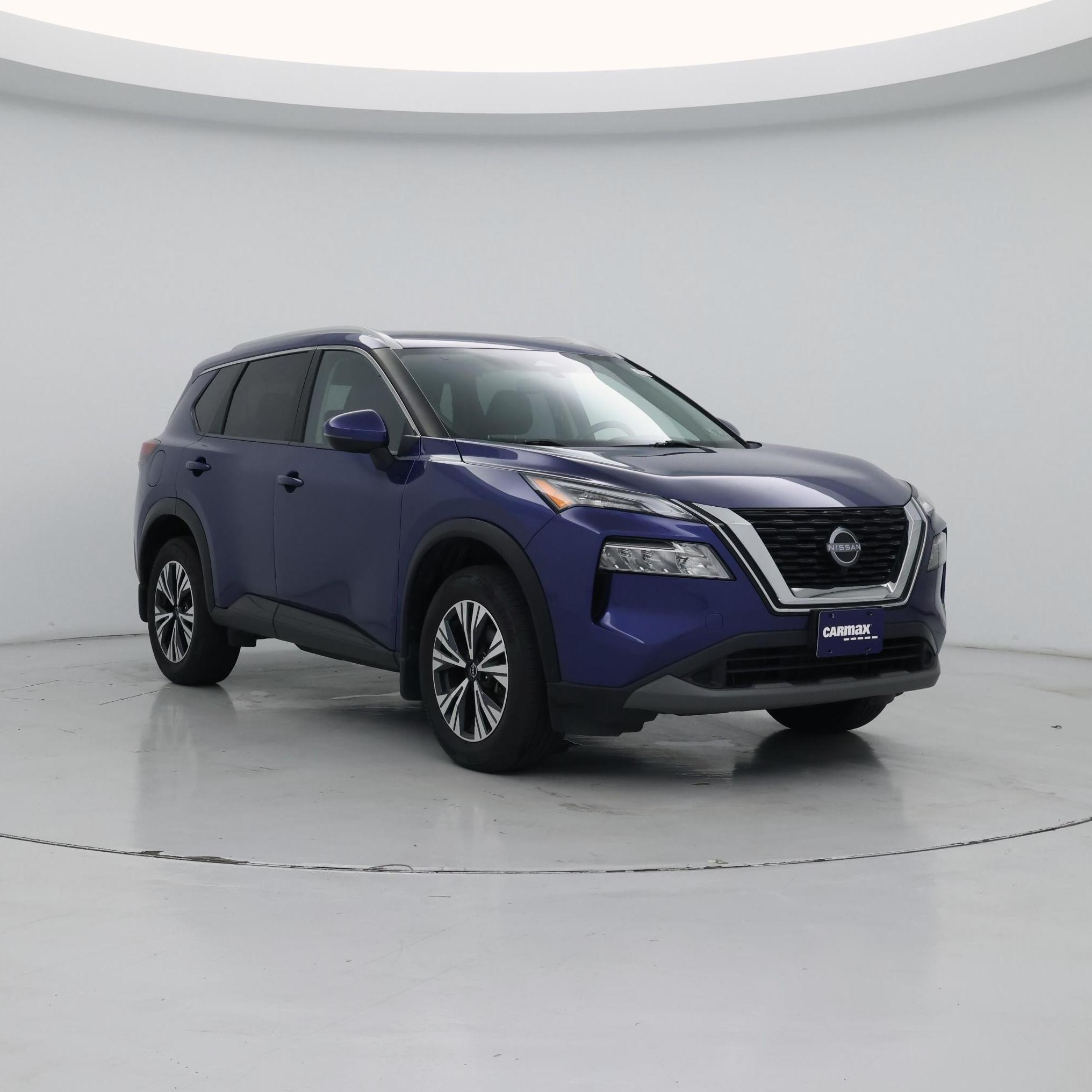Blue 2022 Nissan Rogue SUV / Crossover All-Wheel Drive Automatic
