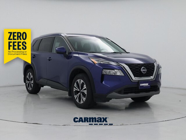 Blue 2022 Nissan Rogue SUV / Crossover All-Wheel Drive Automatic