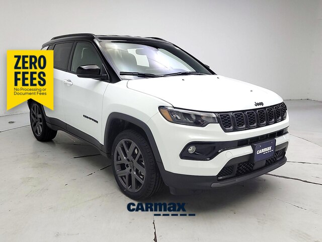 White 2026 Jeep Compass SUV / Crossover Four-Wheel Drive Automatic