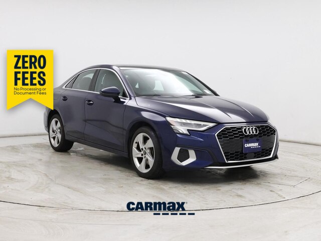 Blue 2024 Audi A3 Sedan Front-Wheel Drive Automatic