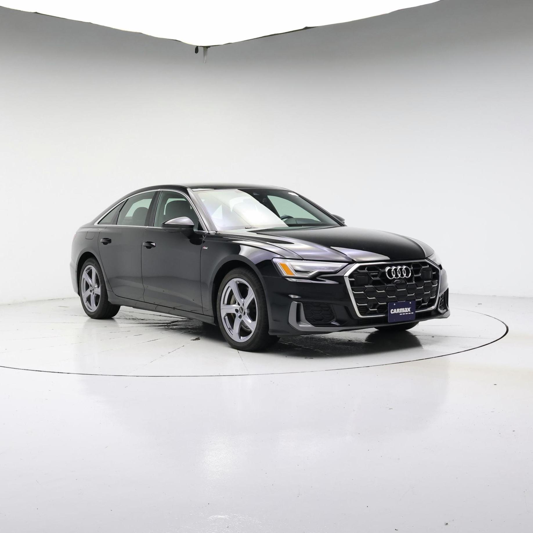 Black 2024 Audi A6 Sedan All-Wheel Drive Automatic