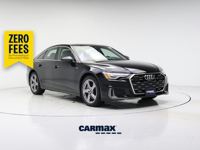 Black 2024 Audi A6 Sedan All-Wheel Drive Automatic