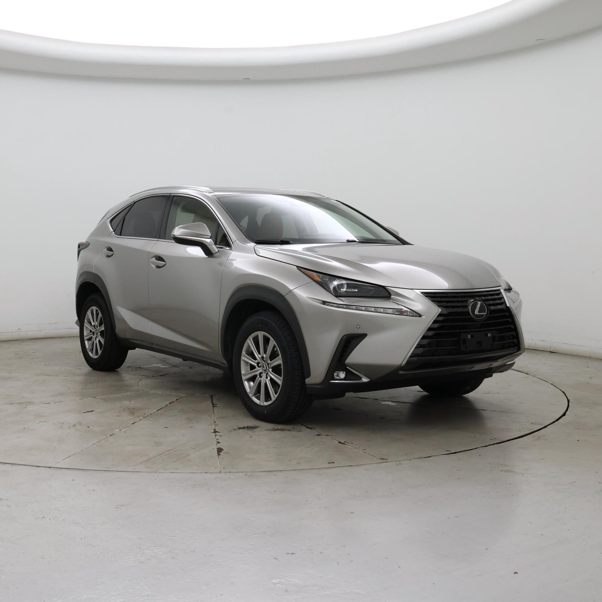 Silver 2021 Lexus NX SUV / Crossover Front-Wheel Drive Automatic