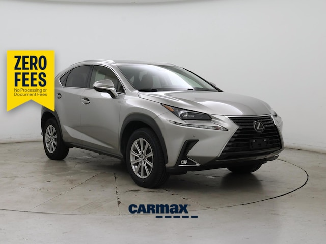 Silver 2021 Lexus NX SUV / Crossover Front-Wheel Drive Automatic