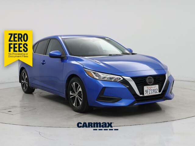 Blue 2023 Nissan Sentra Sedan Front-Wheel Drive Automatic