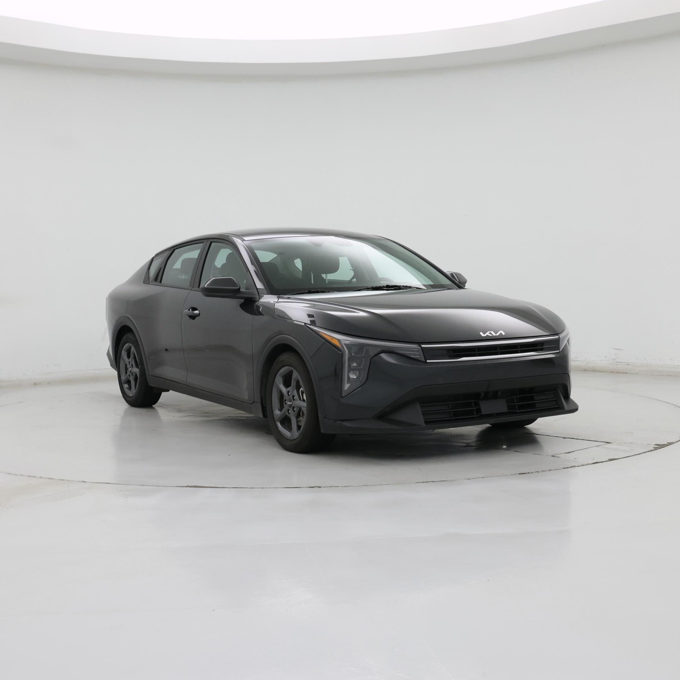 Gray 2025 Kia K4 Sedan Front-Wheel Drive Automatic
