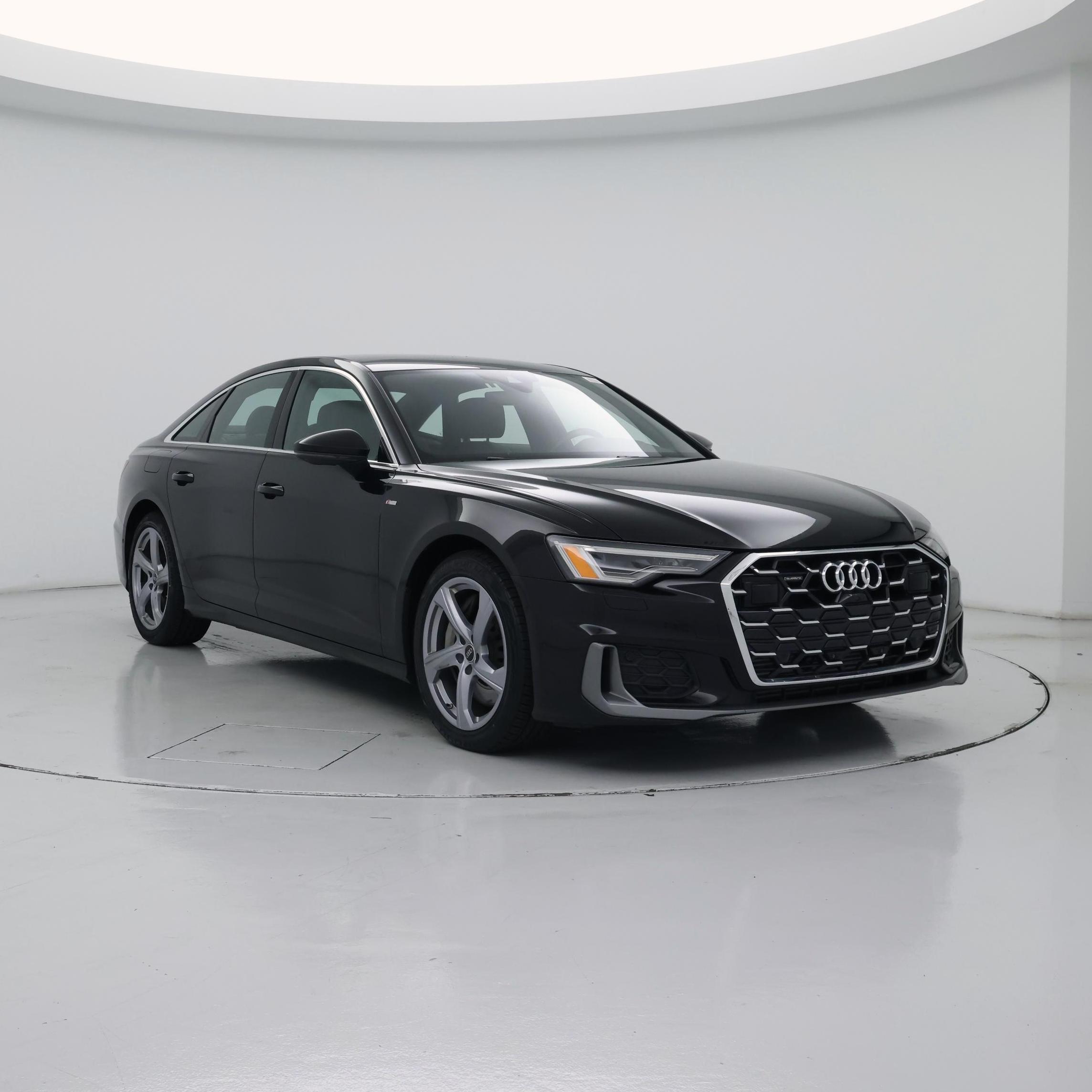 Black 2024 Audi A6 Sedan All-Wheel Drive Automatic