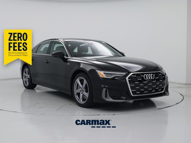 Black 2024 Audi A6 Sedan All-Wheel Drive Automatic