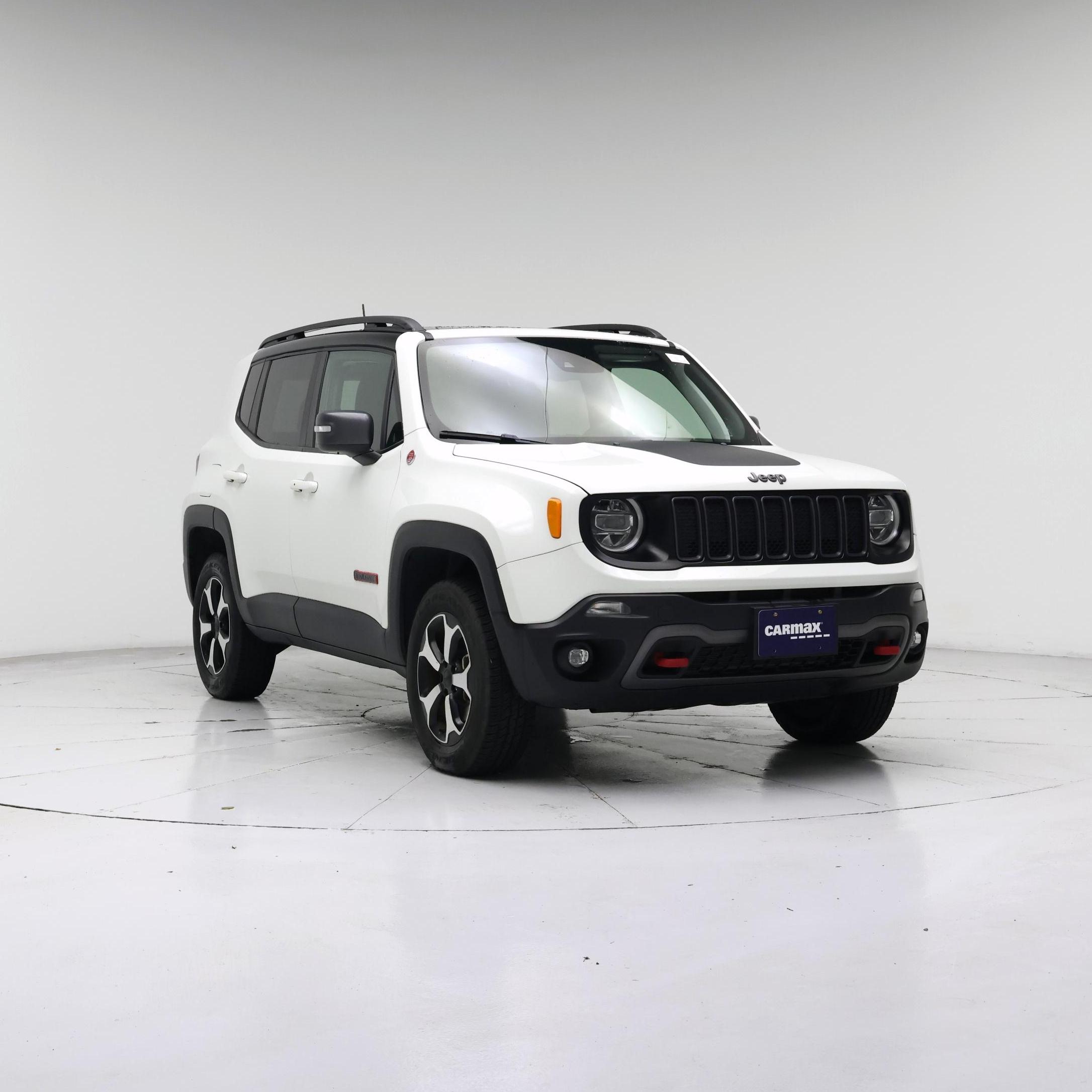 White 2021 Jeep Renegade SUV / Crossover Four-Wheel Drive Automatic