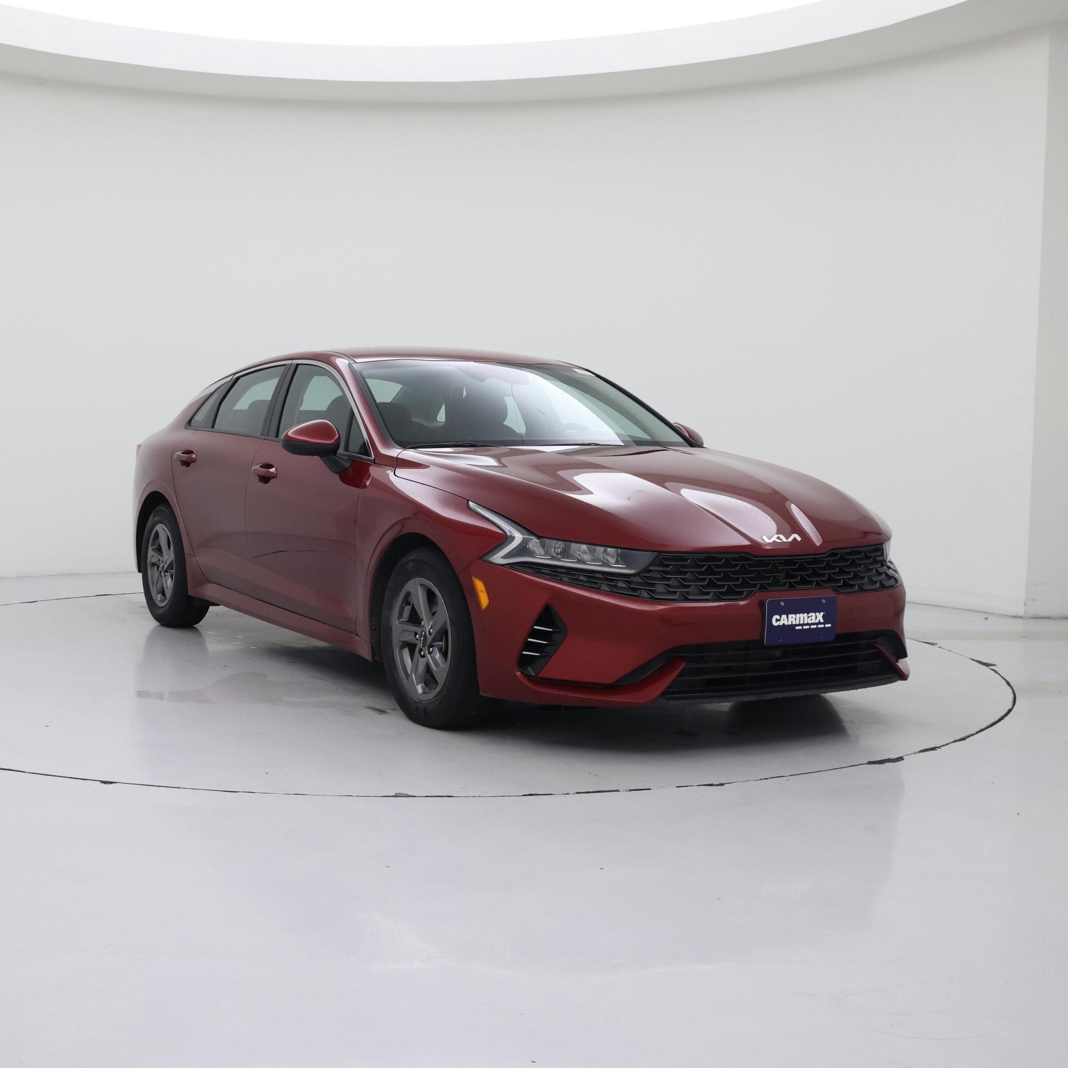 Red 2023 Kia K5 Sedan Front-Wheel Drive Automatic
