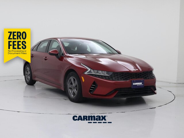 Red 2023 Kia K5 Sedan Front-Wheel Drive Automatic