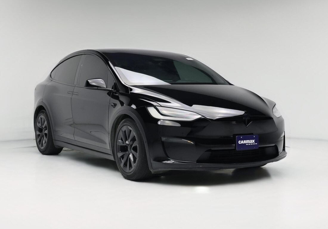 2022 Tesla Model X Long Range in Black — CarMax photo