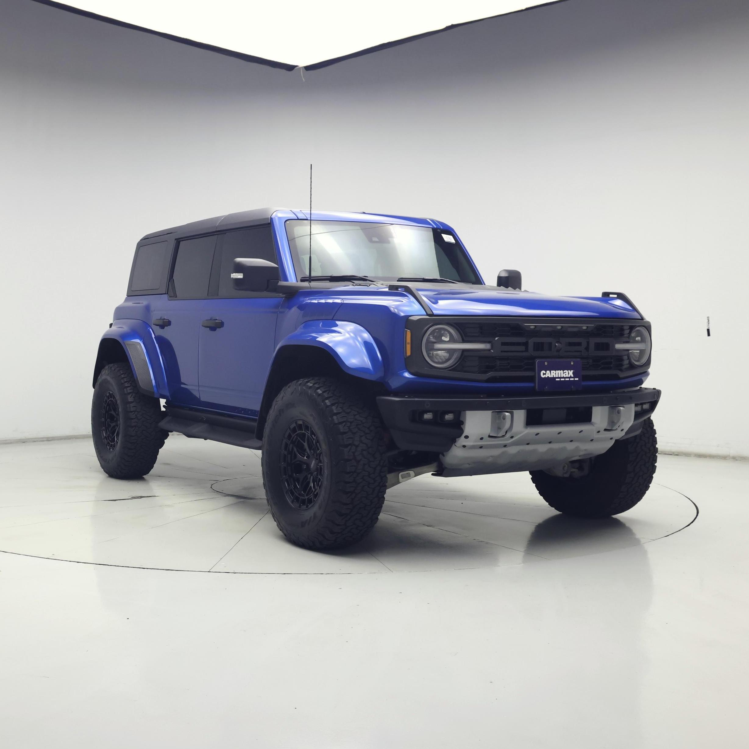 Blue 2024 Ford Bronco Raptor SUV / Crossover Four-Wheel Drive Automatic