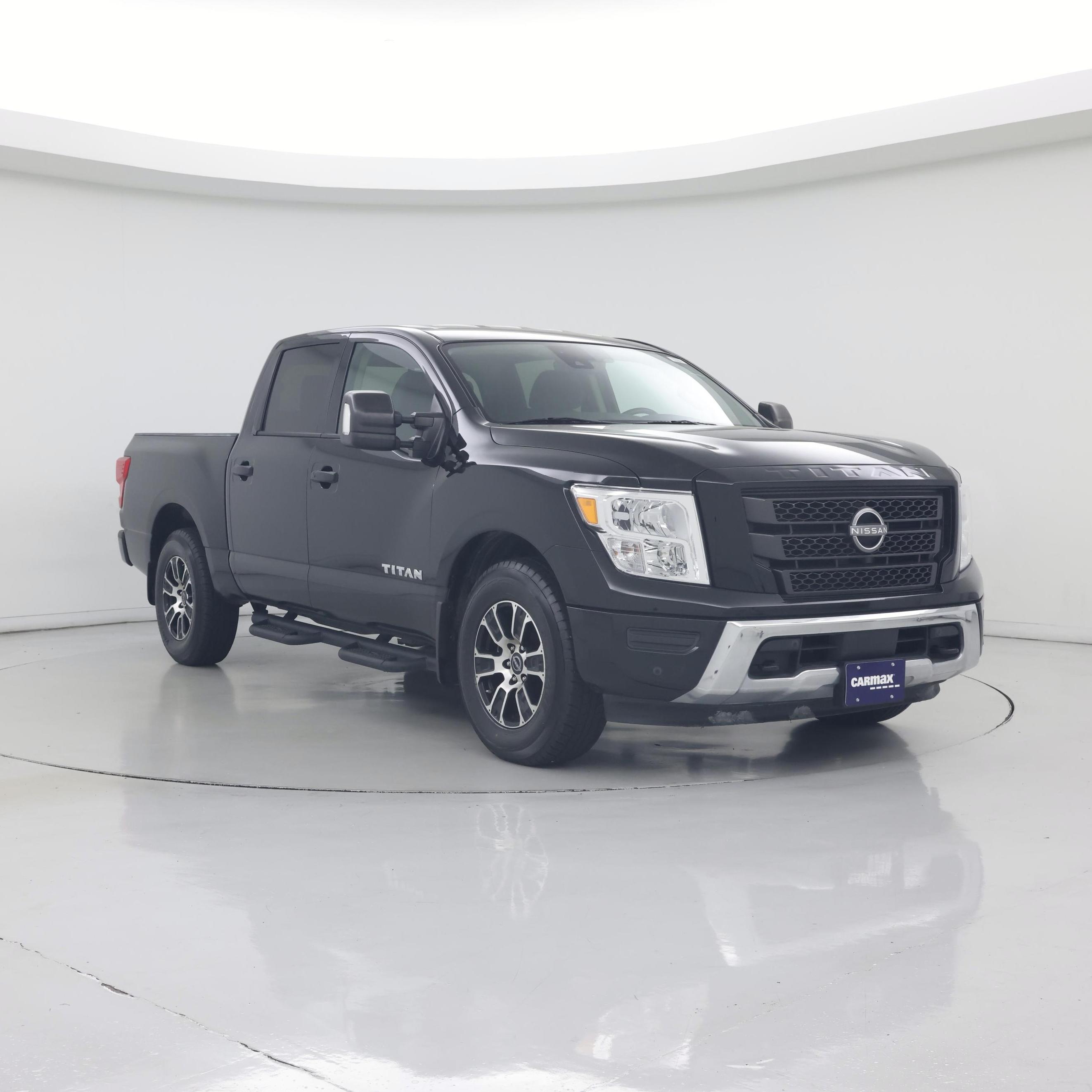 Black 2024 Nissan Titan Pickup Truck 4X2 Automatic