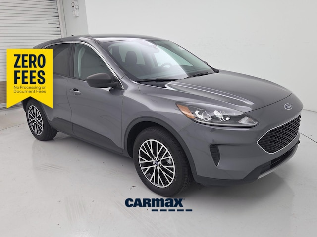 Gray 2022 Ford Escape Hybrid Plug-in SUV / Crossover Front-Wheel Drive Automatic