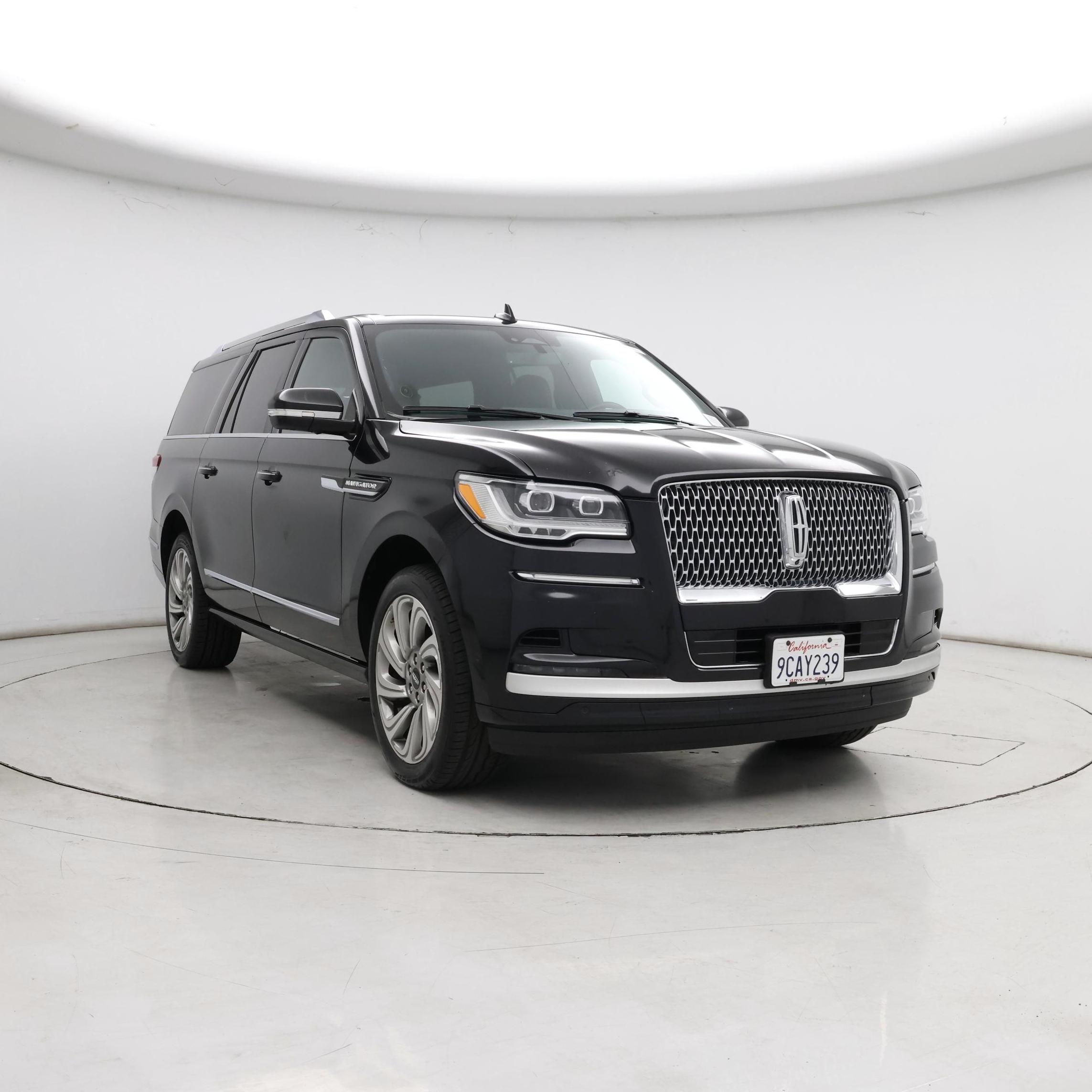 Black 2022 Lincoln Navigator SUV / Crossover Four-Wheel Drive Automatic