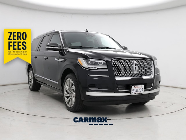 Black 2022 Lincoln Navigator SUV / Crossover Four-Wheel Drive Automatic