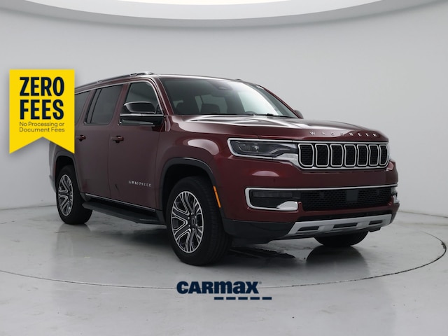 Red (Burgundy) 2025 Jeep Wagoneer SUV / Crossover Four-Wheel Drive Automatic
