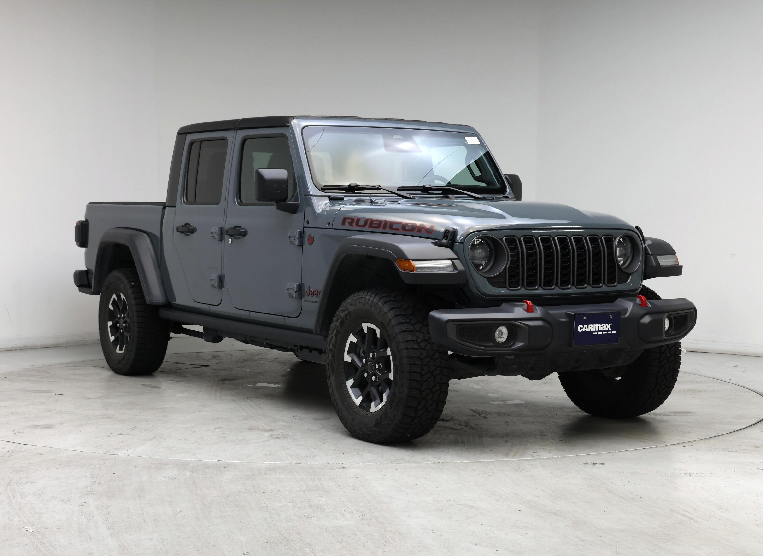 Gray 2026 Jeep Gladiator Pickup Truck Four-Wheel Drive Automatic