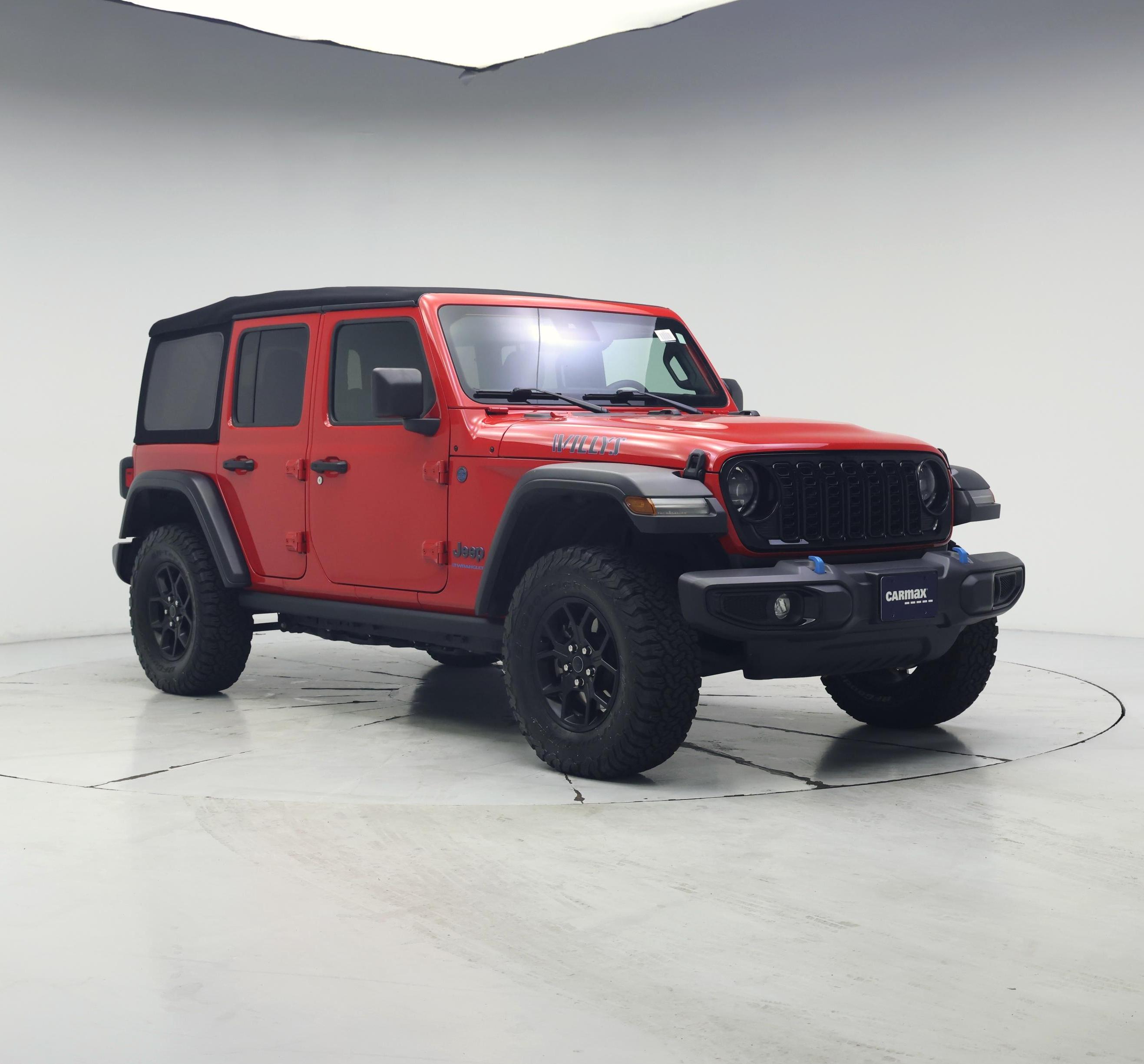 Red 2024 Jeep Wrangler 4xe SUV / Crossover Four-Wheel Drive Automatic