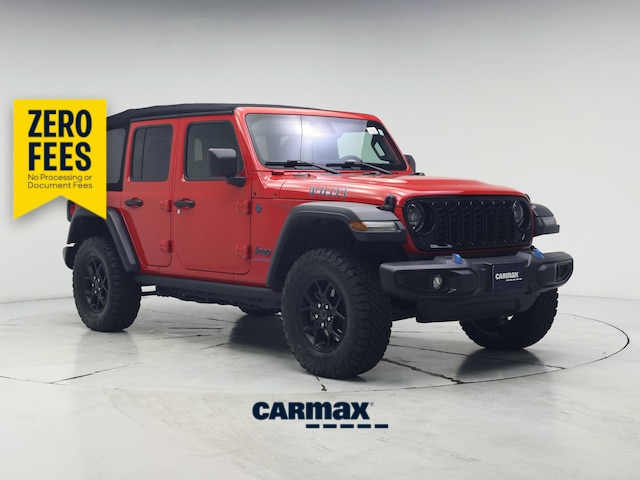 Red 2024 Jeep Wrangler 4xe SUV / Crossover Four-Wheel Drive Automatic