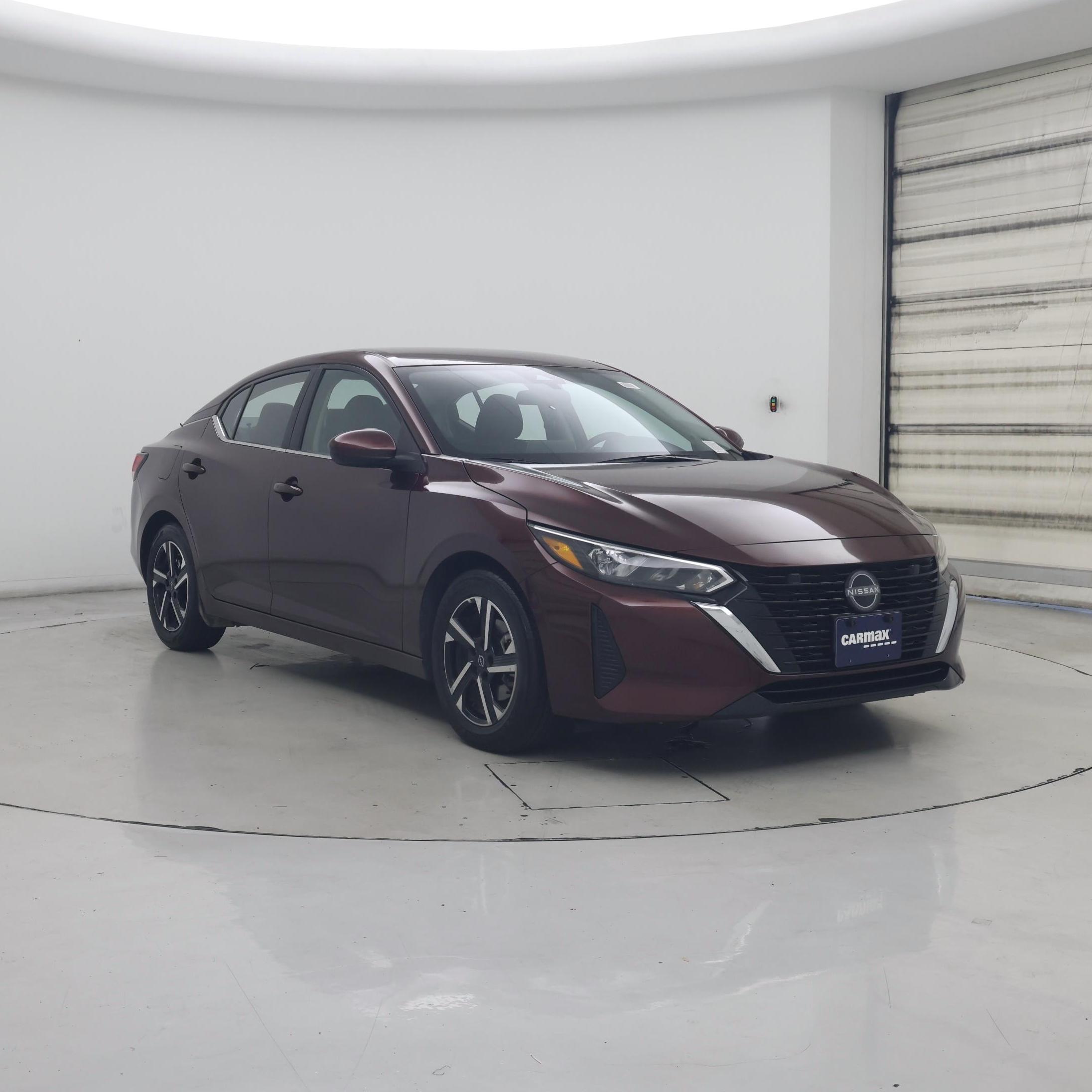 Red 2025 Nissan Sentra Sedan Front-Wheel Drive Automatic