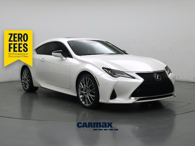 White 2022 Lexus RC Coupe Rear-Wheel Drive Automatic