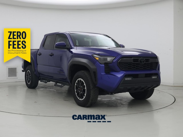Blue 2025 Toyota Tacoma Pickup Truck Four-Wheel Drive Automatic