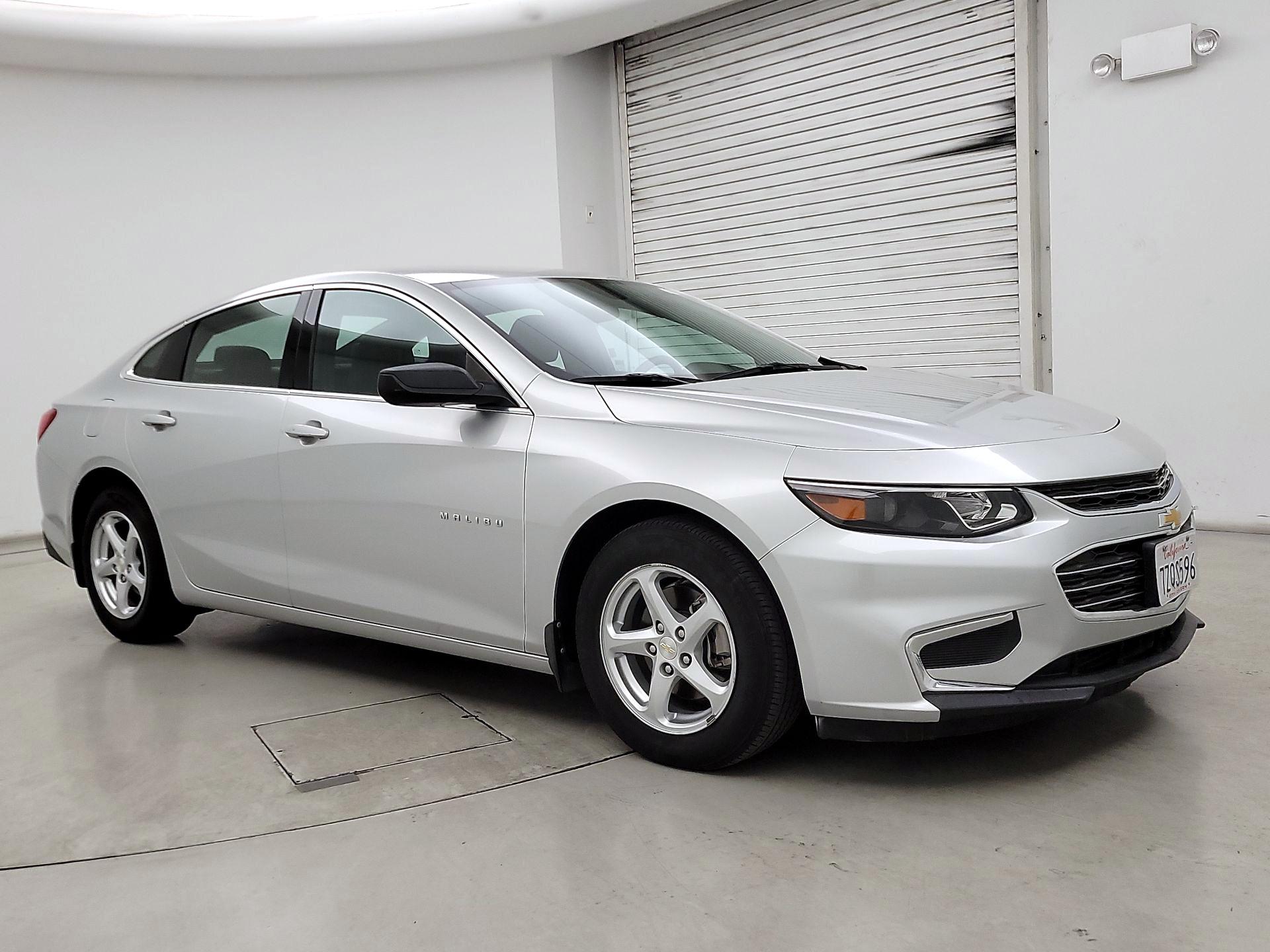 Silver 2017 Chevrolet Malibu Sedan Front-Wheel Drive Automatic