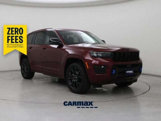 Red 2023 Jeep Grand Cherokee 4xe SUV / Crossover Four-Wheel Drive Automatic